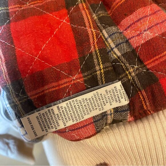 Abercrombie vintage early 2000’s fur hood and lined bomber jacket medium - Picture 3 of 5